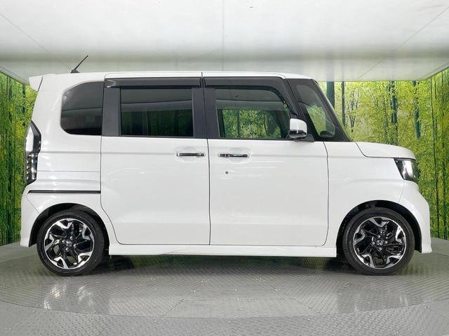 Ｎ－ＢＯＸカスタム Ｇ・Ｌターボホンダセンシング　純正ナビ　両側電動ドア　バックカメラ　衝突軽減　禁煙車　ハーフレザーシート　ドラレコ　スマートキー　ＬＥＤヘッド　ビルトインＥＴＣ　純正１４インチアルミ　オートハイビーム　車線逸脱警報（32枚目）