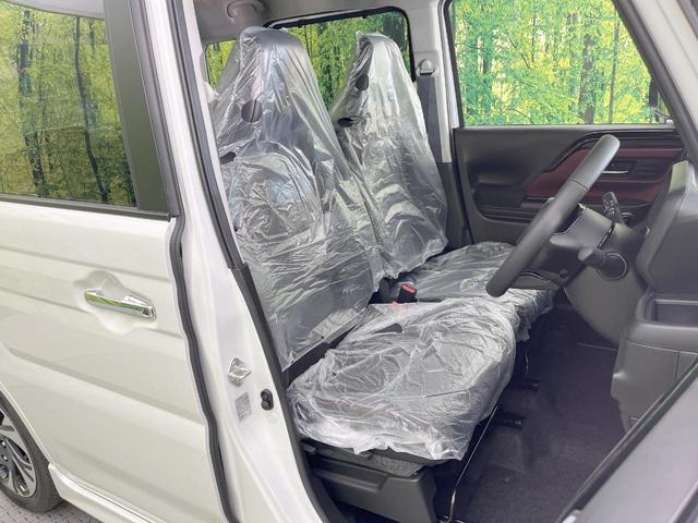 スペーシアカスタム ハイブリッドＸＳ　届出済未使用車　衝突軽減装置　両側電動ドア　アダプティブクルーズコントロール　シートヒーター　ステアリングヒーター　オートエアコン　スマートキー　ＬＥＤヘッドライト　オットマン　アイドリングストップ（8枚目）