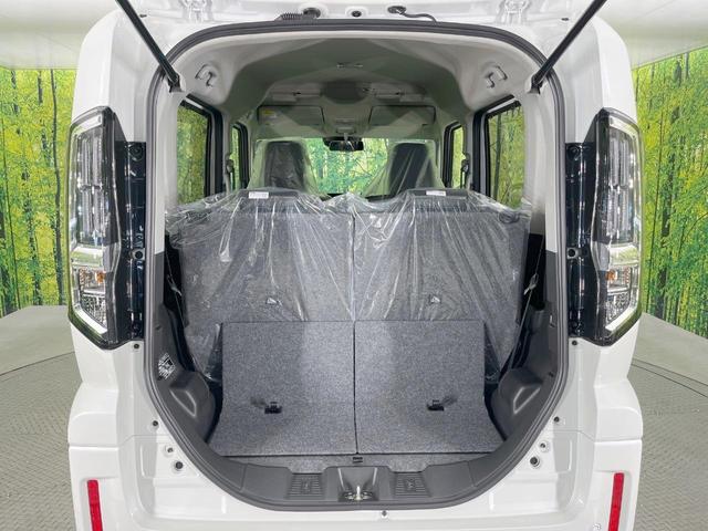 スペーシアカスタム ハイブリッドＸＳ　届出済未使用車　衝突軽減装置　両側電動ドア　アダプティブクルーズコントロール　シートヒーター　ステアリングヒーター　オートエアコン　スマートキー　ＬＥＤヘッドライト　オットマン　アイドリングストップ（10枚目）