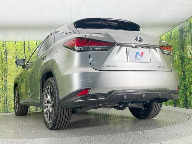 ＲＸ ＲＸ４５０ｈ　Ｆスポーツ　４ＷＤ　純正ＳＤナビ　全周囲カメラ　衝突被害軽減システム　レーダークルーズ　禁煙車　電動リアゲート　レザーシート　前席シートエアコン　ドラレコ　コーナーセンサー　スマートキー　ＬＥＤヘッド（34枚目）