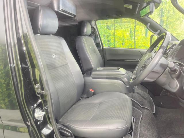 ハイエースバン ロングスーパーＧＬ　ダークプライムＳ　ターボ　ディーゼル（軽油）　両側電動ドア　全周囲カメラ　衝突被害軽減システム　禁煙車　ハーフレザーシート　ドラレコ　コーナーセンサー　スマートキー　ＬＥＤヘッド　ビルトインＥＴＣ（8枚目）