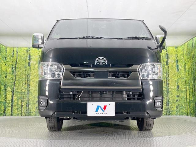 ハイエースバン ロングスーパーＧＬ　ダークプライムＳ　ターボ　ディーゼル（軽油）　両側電動ドア　全周囲カメラ　衝突被害軽減システム　禁煙車　ハーフレザーシート　ドラレコ　コーナーセンサー　スマートキー　ＬＥＤヘッド　ビルトインＥＴＣ（14枚目）