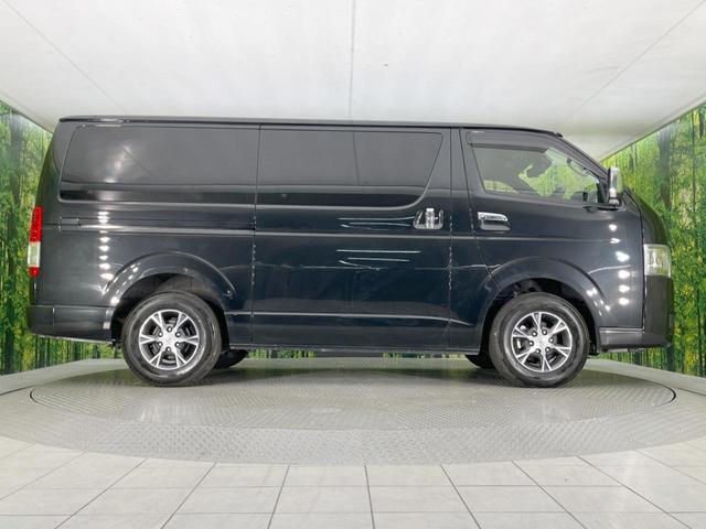 ハイエースバン ロングスーパーＧＬ　ダークプライムＳ　ターボ　ディーゼル（軽油）　両側電動ドア　全周囲カメラ　衝突被害軽減システム　禁煙車　ハーフレザーシート　ドラレコ　コーナーセンサー　スマートキー　ＬＥＤヘッド　ビルトインＥＴＣ（32枚目）