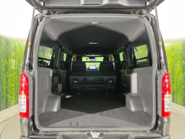 ハイエースバン ロングスーパーＧＬ　ダークプライムＳ　ターボ　ディーゼル（軽油）　両側電動ドア　全周囲カメラ　衝突被害軽減システム　禁煙車　ハーフレザーシート　ドラレコ　コーナーセンサー　スマートキー　ＬＥＤヘッド　ビルトインＥＴＣ（36枚目）