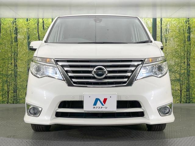 セレナ ハイウェイスター　Ｖエアロモード＋セーフティＩＩ　両側電動ドア　純正ＳＤナビ　後席モニター　全周囲カメラ　衝突被害軽減システム　コーナーセンサー　スマートキー　ＬＥＤヘッド　ナビ連動ＥＴＣ　クルコン　純正１６インチアルミ（14枚目）