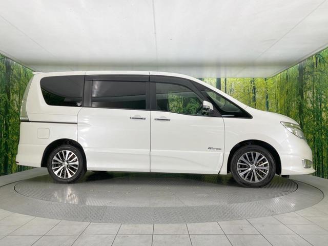 セレナ ハイウェイスター　Ｖエアロモード＋セーフティＩＩ　両側電動ドア　純正ＳＤナビ　後席モニター　全周囲カメラ　衝突被害軽減システム　コーナーセンサー　スマートキー　ＬＥＤヘッド　ナビ連動ＥＴＣ　クルコン　純正１６インチアルミ（29枚目）