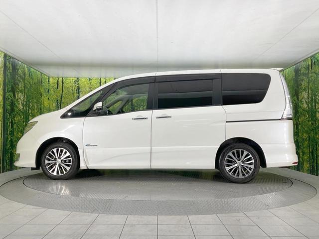 セレナ ハイウェイスター　Ｖエアロモード＋セーフティＩＩ　両側電動ドア　純正ＳＤナビ　後席モニター　全周囲カメラ　衝突被害軽減システム　コーナーセンサー　スマートキー　ＬＥＤヘッド　ナビ連動ＥＴＣ　クルコン　純正１６インチアルミ（31枚目）