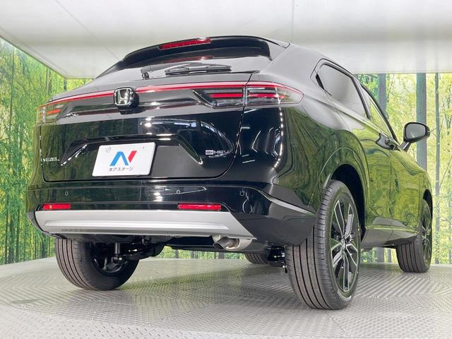 ヴェゼル ｅ：ＨＥＶ　Ｚ　全周囲カメラ　衝突被害軽減システム　レーダークルーズ　禁煙車　電動リアゲート　ハーフレザーシート　コーナーセンサー　スマートキー　ＬＥＤヘッド　ＥＴＣ２．０　純正１８インチアルミ　オートハイビーム（17枚目）