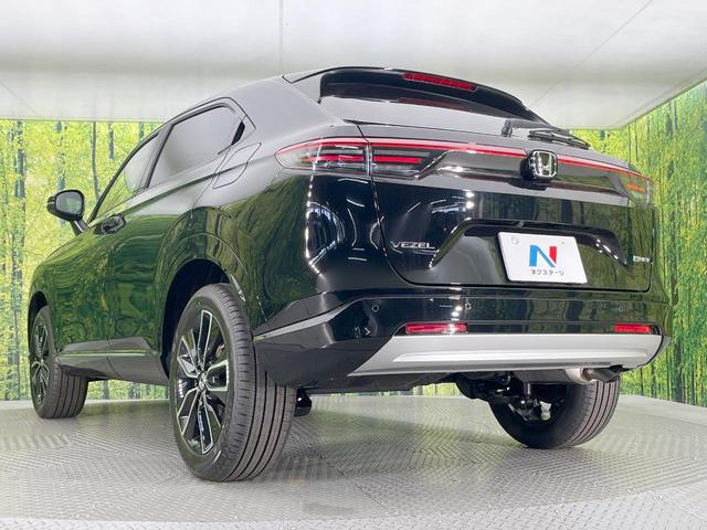 ヴェゼル ｅ：ＨＥＶ　Ｚ　全周囲カメラ　衝突被害軽減システム　レーダークルーズ　禁煙車　電動リアゲート　ハーフレザーシート　コーナーセンサー　スマートキー　ＬＥＤヘッド　ＥＴＣ２．０　純正１８インチアルミ　オートハイビーム（31枚目）