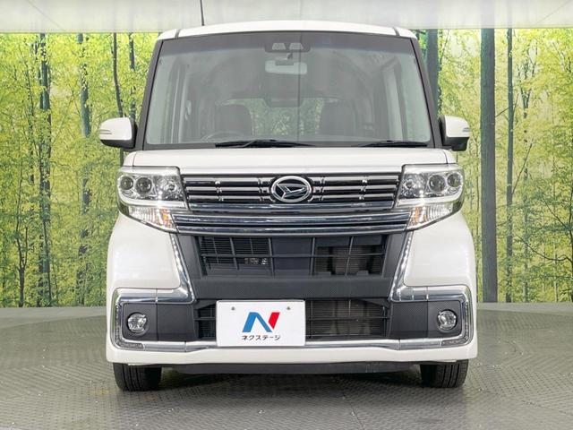 タント カスタムX トップエディションSAIII 電動スライドドア SDナビ バックカメラ 衝突被害軽減システム 禁煙車 ハーフレザーシート シートヒーター スマートキー LEDヘッド ETC 純正14インチアルミ オートハイビーム オートライト(14枚目)