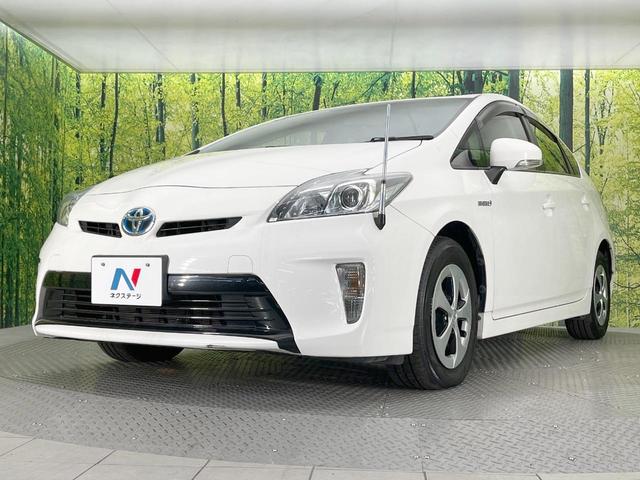 プリウス Ｓ　純正ＳＤナビ　バックカメラ　衝突被害軽減システム　禁煙車　スマートキー　ＨＩＤヘッド　ビルトインＥＴＣ　純正１５インチアルミ　オートライト　オートエアコン　Ｂｌｕｅｔｏｏｔｈ　ＣＤ　ＤＶＤ再生（25枚目）