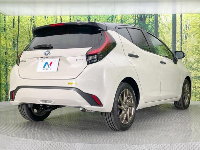 アクア Ｚ　ラフィネ　純正ナビ付ＤＡ　全周囲カメラ　衝突軽減　レーダークルーズ　禁煙車　コーナーセンサー　スマートキー　ＬＥＤヘッド　ビルトインＥＴＣ　純正１６インチアルミ　オートハイビーム　オートライト　オートエアコン（17枚目）