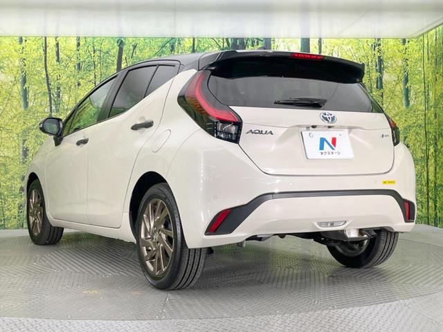 アクア Ｚ　ラフィネ　純正ナビ付ＤＡ　全周囲カメラ　衝突軽減　レーダークルーズ　禁煙車　コーナーセンサー　スマートキー　ＬＥＤヘッド　ビルトインＥＴＣ　純正１６インチアルミ　オートハイビーム　オートライト　オートエアコン（36枚目）