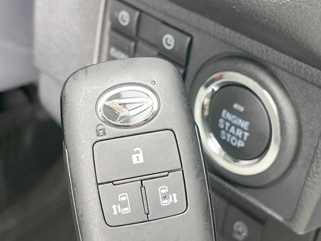 ムーヴキャンバス ストライプスＧ　両側電動スライドドア　衝突被害軽減システム　禁煙車　コーナーセンサー　スマートキー　ＬＥＤヘッド　オートハイビーム　オートライト　オートエアコン　ＬＥＤフォグ　シートヒーター（7枚目）