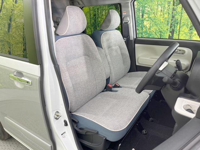 ムーヴキャンバス ストライプスＧ　両側電動スライドドア　衝突被害軽減システム　禁煙車　コーナーセンサー　スマートキー　ＬＥＤヘッド　オートハイビーム　オートライト　オートエアコン　ＬＥＤフォグ　シートヒーター（8枚目）