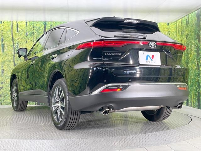 ハリアー Ｇ　純正１２型ナビ　バックカメラ　衝突軽減システム　レーダークルーズ　禁煙車　ＢＳＭ　電動リアゲート　ドラレコ　コーナーセンサー　スマートキー　ＬＥＤヘッド　ＥＴＣ２．０　純正１８インチアルミ（33枚目）