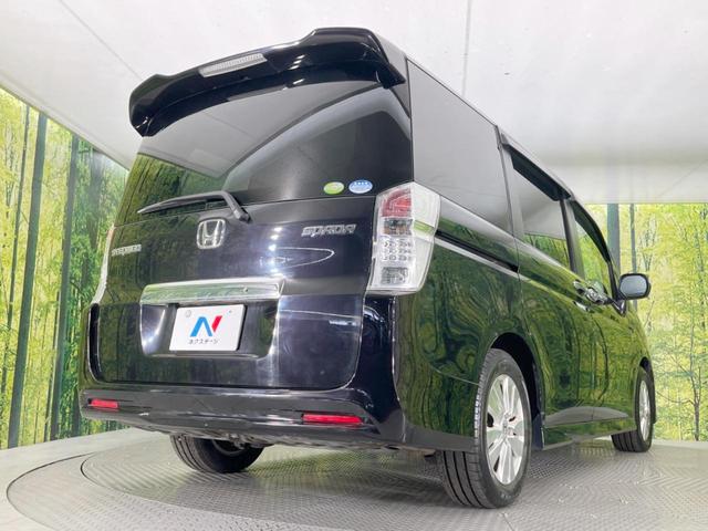 ステップワゴンスパーダ Ｚ　ＨＤＤナビエディション　純正ナビ　後席モニター　両側電動ドア　バックカメラ　禁煙車　ドラレコ　スマートキー　ＨＩＤヘッド　ビルトインＥＴＣ　純正１６インチアルミ　オートエアコン　ＣＤ　ＤＶＤ再生　地デジ　パドルシフト（18枚目）