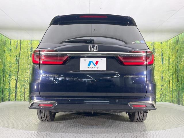 オデッセイ アブソルート・ＥＸ　純正１０型ナビ　両側電動ドア　全周囲カメラ　衝突軽減システム　禁煙車　ハーフレザーシート　ドラレコ　コーナーセンサー　スマートキー　ＬＥＤヘッド　ＥＴＣ２．０　純正１８インチアルミ　オートハイビーム（15枚目）