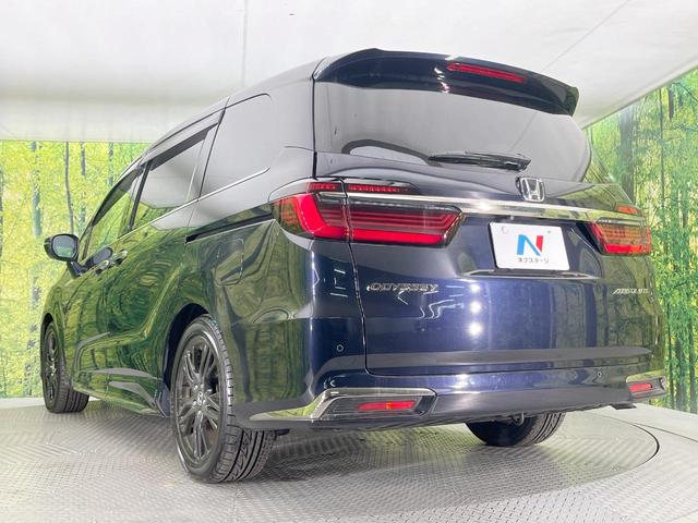 オデッセイ アブソルート・ＥＸ　純正１０型ナビ　両側電動ドア　全周囲カメラ　衝突軽減システム　禁煙車　ハーフレザーシート　ドラレコ　コーナーセンサー　スマートキー　ＬＥＤヘッド　ＥＴＣ２．０　純正１８インチアルミ　オートハイビーム（34枚目）