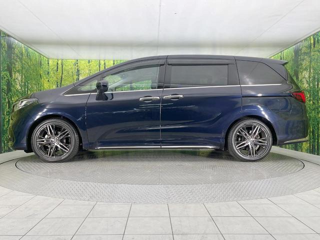 オデッセイ アブソルート・ＥＸ　純正１０型ナビ　両側電動ドア　全周囲カメラ　衝突軽減システム　禁煙車　ハーフレザーシート　ドラレコ　コーナーセンサー　スマートキー　ＬＥＤヘッド　ＥＴＣ２．０　純正１８インチアルミ　オートハイビーム（35枚目）