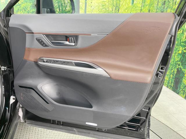 ハリアーハイブリッド Z レザーパッケージ ガラスルーフ 全周囲カメラ 衝突被害軽減システム レーダークルーズ 禁煙車 電動リアゲート レザーシート 前席シートエアコン ドラレコ コーナーセンサー スマートキー LEDヘッド ETC2.0(35枚目)