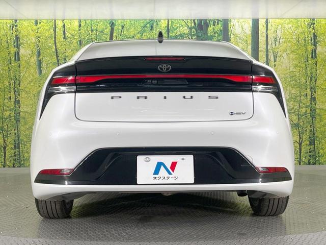 プリウス Z ガラスルーフ 純正12.3型ナビ 全周囲カメラ 100V電源 衝突軽減システム レーダークルーズ 禁煙車 電動リアゲート 前席シートエアコン パワーシート ドラレコ コーナーセンサー スマートキー(15枚目)