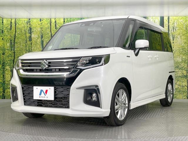 ソリオ ハイブリッドMZ 両側電動ドア SDナビ バックカメラ 衝突被害軽減システム ドラレコ コーナーセンサー スマートキー LEDヘッド ETC 純正15インチアルミ オートハイビーム オートライト オートエアコン(31枚目)