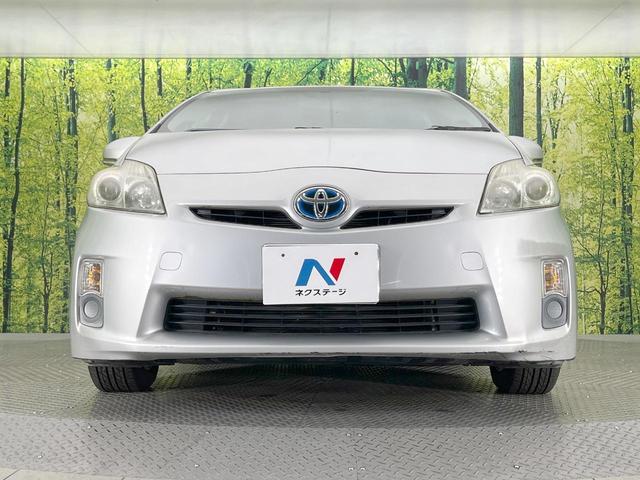 プリウス L 純正ナビ 禁煙車 スマートキー ETC 純正15インチアルミ オートライト オートエアコン CD DVD再生 地デジ ドアバイザー プライバシーガラス 盗難防止システム(14枚目)