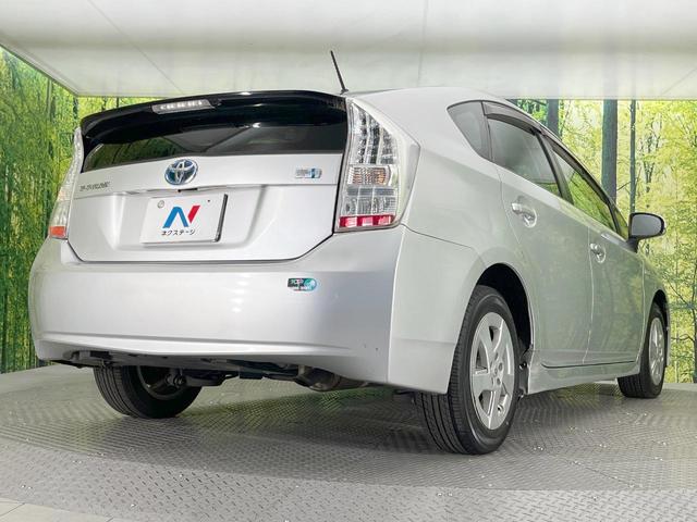 プリウス L 純正ナビ 禁煙車 スマートキー ETC 純正15インチアルミ オートライト オートエアコン CD DVD再生 地デジ ドアバイザー プライバシーガラス 盗難防止システム(17枚目)