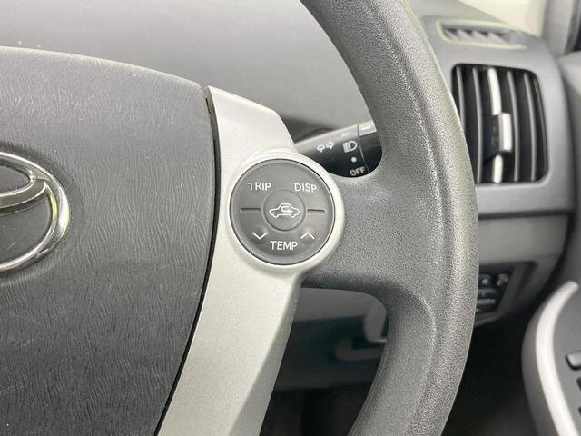 プリウス L 純正ナビ 禁煙車 スマートキー ETC 純正15インチアルミ オートライト オートエアコン CD DVD再生 地デジ ドアバイザー プライバシーガラス 盗難防止システム(45枚目)