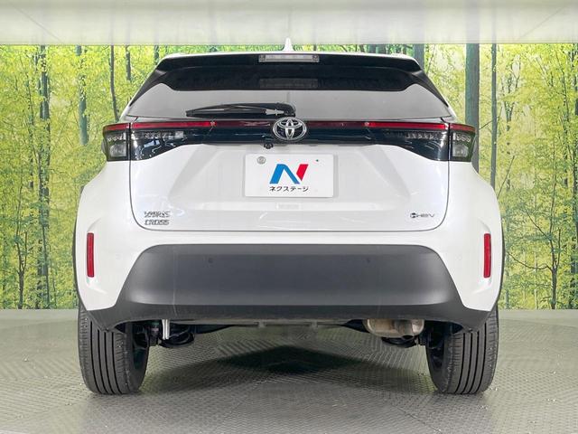 ヤリスクロス ハイブリッドZ 全周囲カメラ 衝突被害軽減システム レーダークルーズ 禁煙車 ハーフレザーシート パワーシート ドラレコ コーナーセンサー スマートキー LEDヘッド ETC2.0 純正18インチアルミ(15枚目)