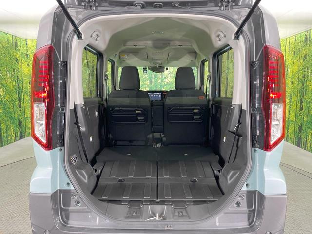 スペーシアギア ハイブリッドXZ ターボ メーカー9型ナビ 両側電動ドア 全周囲カメラ 衝突軽減 禁煙車 ドラレコ HUD オットマン コーナーセンサー スマートキー LEDヘッド ルーフレール ETC 純正14インチアルミ オートハイビーム(40枚目)