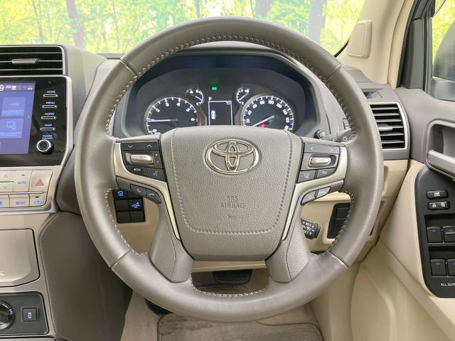 ランドクルーザープラド ＴＸ　Ｌパッケージ　マットブラックエディション　４ＷＤ　サンルーフ　全周囲カメラ　衝突被害軽減システム　レーダークルーズ　禁煙車　レザーシート　前席シートエアコン　ドラレコ　コーナーセンサー　スマートキー　ＬＥＤヘッド　ルーフレール　ＥＴＣ２．０（12枚目）