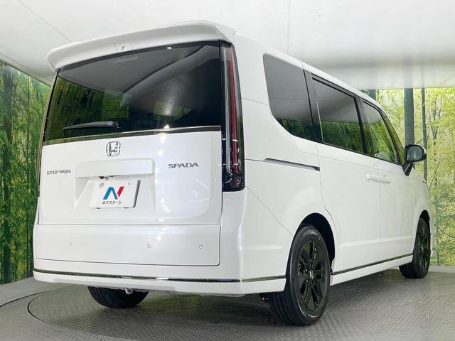 ステップワゴン スパーダ　登録済未使用車　純正１１型ナビ　両側電動スライドドア　衝突軽減装置　ＢＳＭ　バックカメラ　パワーバックドア　Ｂｌｕｅｔｏｏｔｈ再生　フルセグＴＶ　ＬＥＤヘッドライト　シートヒーター（18枚目）