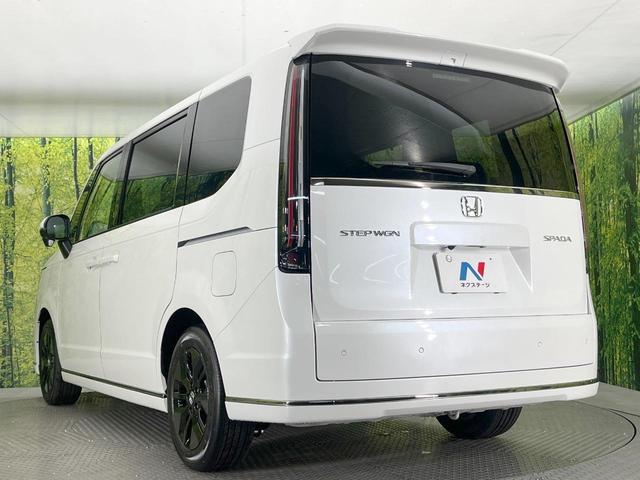 ステップワゴン スパーダ　登録済未使用車　純正１１型ナビ　両側電動スライドドア　衝突軽減装置　ＢＳＭ　バックカメラ　パワーバックドア　Ｂｌｕｅｔｏｏｔｈ再生　フルセグＴＶ　ＬＥＤヘッドライト　シートヒーター（33枚目）