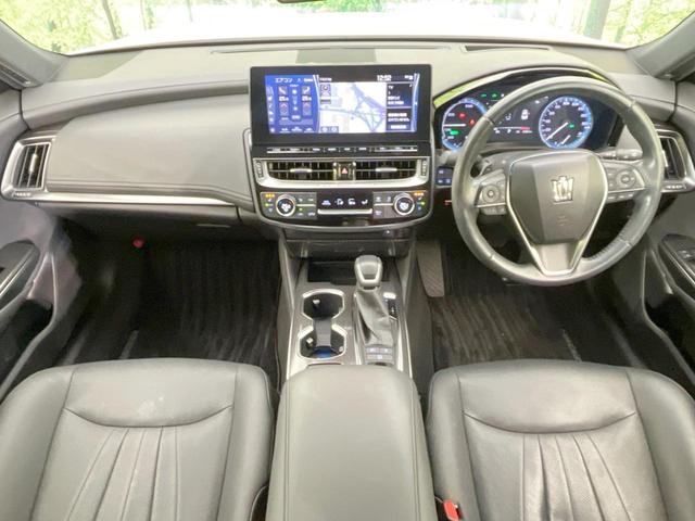 クラウンハイブリッド RSアドバンス 純正12型ナビ 全周囲カメラ 衝突軽減 レーダークルーズ レザーシート シートエアコン ドラレコ コーナーセンサー スマートキー LEDヘッド ETC2.0 純正18インチアルミ オートハイビーム(2枚目)