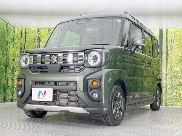 スペーシアギア ハイブリッドＸＺ　メーカー９型ナビ　両側電動ドア　全周囲カメラ　衝突軽減　レーダークルーズ　禁煙車　コーナーセンサー　スマートキー　ＬＥＤヘッド　純正１４インチアルミ　オートハイビーム　オートライト　オートエアコン（34枚目）