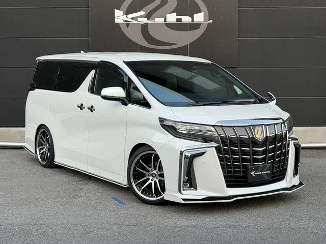 アルファード 2.5S タイプゴールドII KUHLフロントディフューザー サイドディフューザー リアディフューザー BLITZ車高調 VERZ20インチアルミホイール 純正フリップダウンモニター 前後ドラレコ クリスタルアイLEDテールランプ(10枚目)