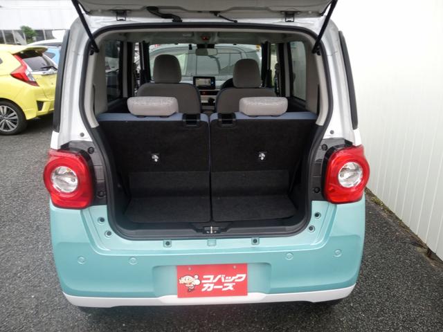 ムーヴキャンバス ストライプスＸ　ツートン／両側電動スライド／禁煙／ナビＴＶ／Ｂｌｕｅｔｏｏｔｈ／バックカメラ／衝突軽減ブレーキ／スマートキー／ＤＶＤ再生／イモビライザー（13枚目）