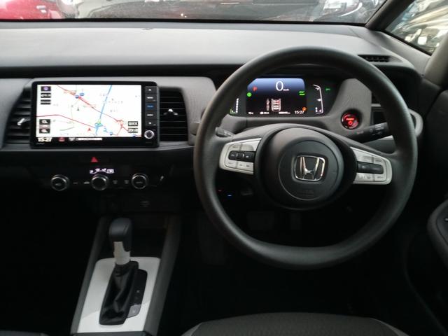 フィット e:HEVクロスター ツートン/禁煙/9型ナビTV/Bluetooth/LED/バックカメラ/ETC/衝突軽減ブレーキ/障害物センサ/レーダークルーズコントロール/スマートキー/プッシュスタート/(19枚目)