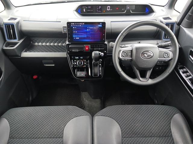 タント カスタムＲＳスタイルセレクション　両側電動スライド／禁煙／黒半革シート／１０型ナビＴＶ／Ｂｌｕｅｔｏｏｔｈ／ＬＥＤ／バックカメラ／ＥＴＣ／前席シートヒータ／衝突軽減ブレーキ／（8枚目）