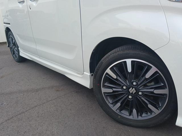 スペーシアカスタム ハイブリッドＸＳターボ　ツートン４ＷＤ／両側電動スライド／黒半革／禁煙／ナビＴＶ／Ｂｌｕｅｔｏｏｔｈ／ＬＥＤ／バックカメラ／ＥＴＣ／衝突軽減ブレーキ／前席シートヒーター（16枚目）