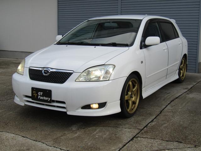 カローラランクス Z エアロツアラー ★6MT★MOMOステ★ENKEI・PF05 17インチAW★XYZ JAPAN車高調★BLITZエアクリーナー★社外マフラー★CUSCOタワーバー★(3枚目)