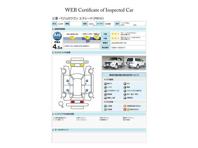 パジェロ ロング　エクシード　メモリーナビ　フルセグテレビ　切替式４ＷＤ　地上デジタルＴＶ　横滑り防止システム　オートクルーズ　エアコン　キーレスキー　バックモニター　シートヒーター　サンルーフ　３列シート　パワーウィンドウ（19枚目）