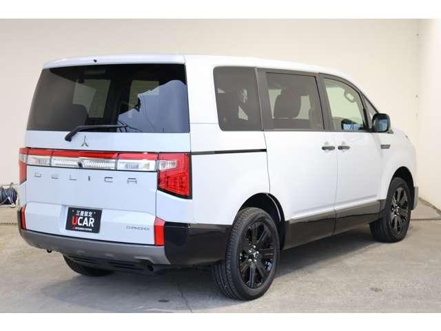 デリカＤ：５ シャモニー　１１型ナビ・フルセグＴＶ・バックカメラ　アイドリングＳ　アクティブクルーズコントロール　イモビ　衝突被害軽減装置　Ｂモニター　１オーナー　サイドカメラ　ＥＴＣ　助手席エアバッグ　地デジＴＶ　４ＷＤ（2枚目）