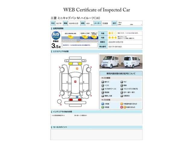 ミニキャブバン Ｍ　２ＷＤ　△▼雹被害車両▼△　未使用車　・エマージェンシーブレーキ・前後誤発進抑制・車線逸脱警報・横滑り防止＋トラクションＣ・リヤパーキングソナー・１ＤＩＮ－ＡＭ／ＦＭラジオ・フロントパワーウィンドウ・（3枚目）