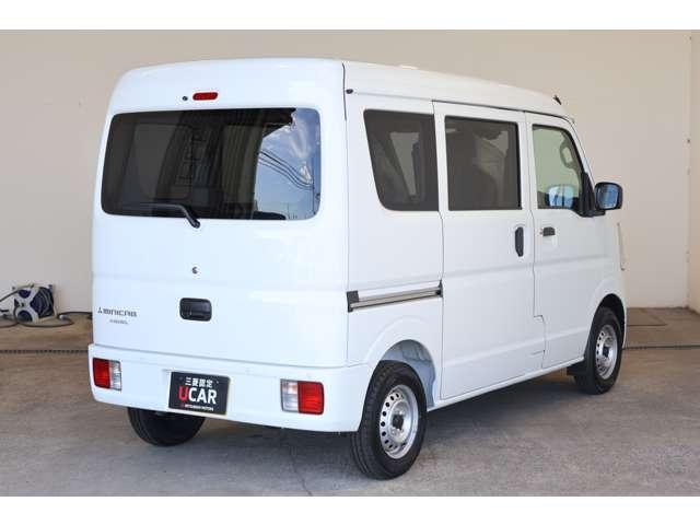 ミニキャブバン Ｍ　２ＷＤ　△▼雹被害車両▼△　未使用車　・エマージェンシーブレーキ・前後誤発進抑制・車線逸脱警報・横滑り防止＋トラクションＣ・リヤパーキングソナー・１ＤＩＮ－ＡＭ／ＦＭラジオ・フロントパワーウィンドウ・（19枚目）