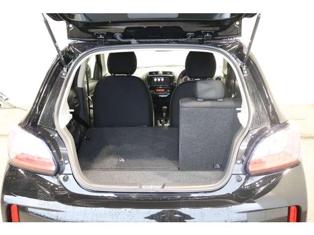 ミラージュ １．２Ｇ　２ＷＤ　・７インチディスプレイオーディオ・バックカメラ・ＥＴＣ２．０・オートクルーズコントロール・ＬＥＤヘッドランプ・横滑り防止＆トラクションＣ・アイドリングストップ・１５インチアルミホイール・スマートキー（18枚目）