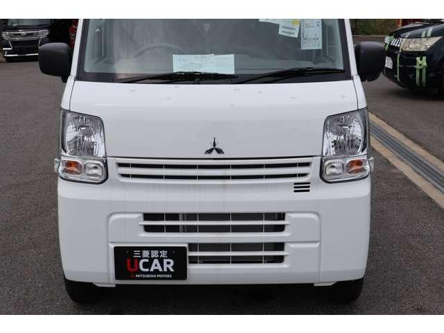 ミニキャブバン M 雹害車両 未使用車 フロントパワーウィンドウ 助手席エアバック キーレスキー AC 両側スライド エコモード ASC PS 運転席エアバック パーキングセンサー ABS デュアルブレーキサポート(6枚目)