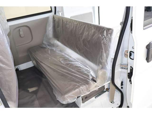 ミニキャブバン M 雹害車両 未使用車 フロントパワーウィンドウ 助手席エアバック キーレスキー AC 両側スライド エコモード ASC PS 運転席エアバック パーキングセンサー ABS デュアルブレーキサポート(18枚目)